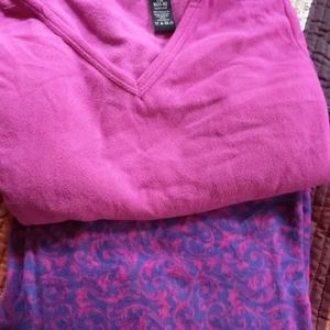 Ladies fleece 2pc pj set